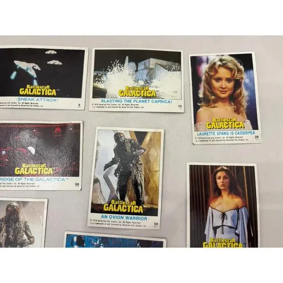 Topps Battlestar Galactica Sticker / Card Lot 25 - Picture 3 of 9